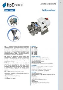 thumbnail of Inline Mixer EML